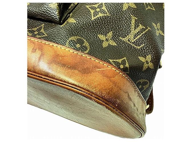Louis Vuitton Monogram Montsouris GM Backpack M51135 Brown - view 4