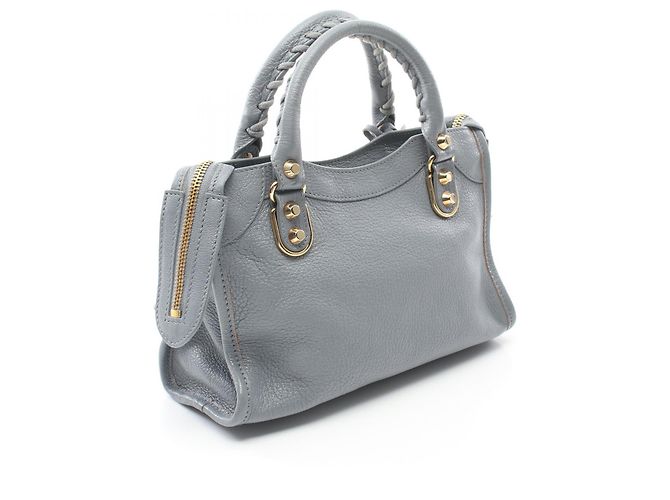 Balenciaga Classic Metallic Edge Mini City Lederhandtasche - Ansicht 2
