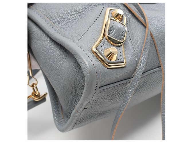 Balenciaga Classic Metallic Edge Mini City Lederhandtasche - Ansicht 6
