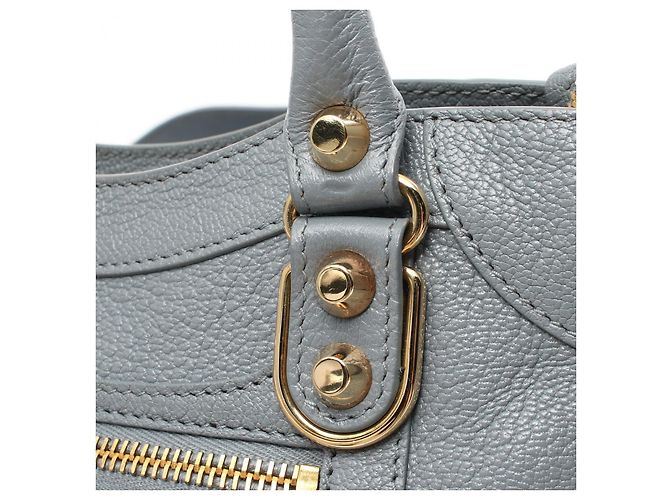 Balenciaga Classic Metallic Edge Mini City Lederhandtasche - Ansicht 7