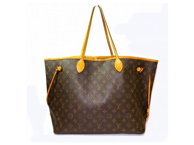 Sac tote Louis Vuitton Neverfull GM M40157 Marron - vue 2