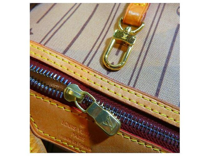 Sac tote Louis Vuitton Neverfull GM M40157 Marron - vue 4