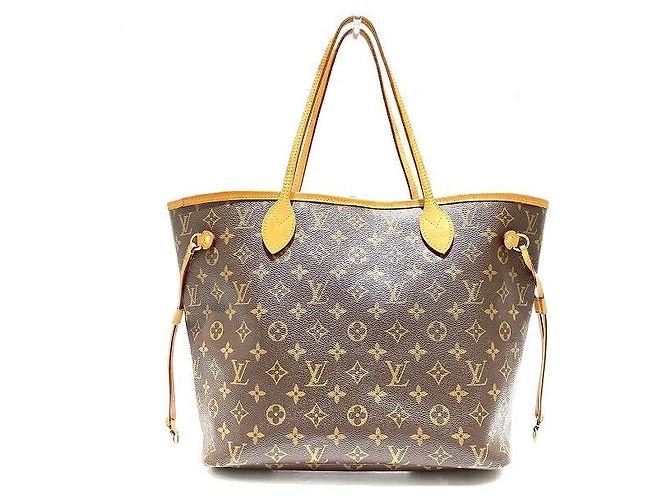 Sac tote Louis Vuitton Neverfull MM M41178 Marron - vue 2