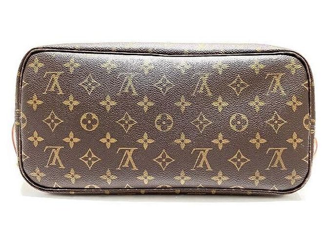 Sac tote Louis Vuitton Neverfull MM M41178 Marron - vue 3