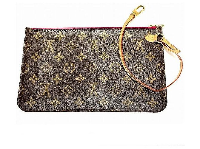 Sac tote Louis Vuitton Neverfull MM M41178 Marron - vue 7