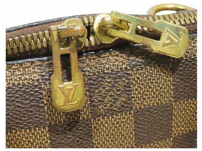 Sac à main Louis Vuitton Alma N51131 Marron - vue 4