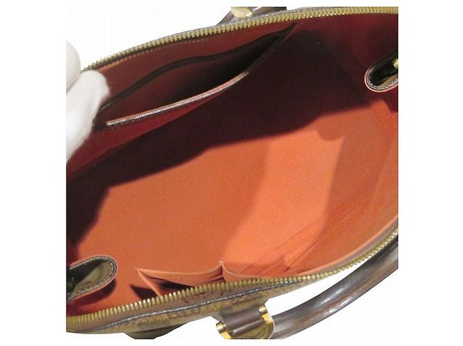 Sac à main Louis Vuitton Alma N51131 Marron - vue 6