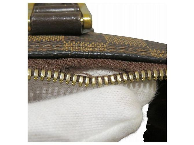 Sac à main Louis Vuitton Alma N51131 Marron - vue 7