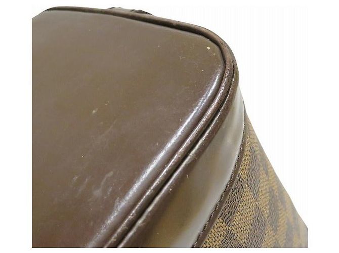 Sac à main Louis Vuitton Alma N51131 Marron - vue 8