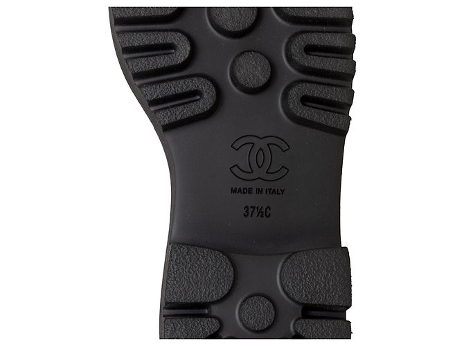 Botines de charol Chanel Blanco - vista 15
