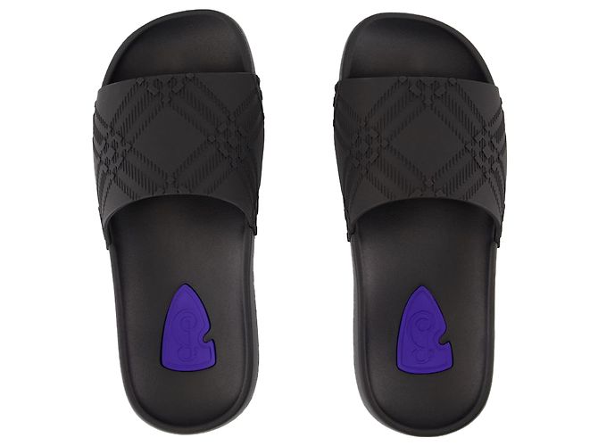Lf Dive Sandals - Burberry - Synthetic - Black - view 4