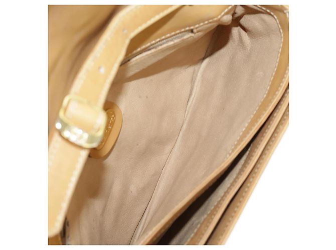 Gucci Borsa a spalla Micro GG Supreme in PVC Beige Oro 004 106 0024 Auth ki5097 D'oro - vista 22