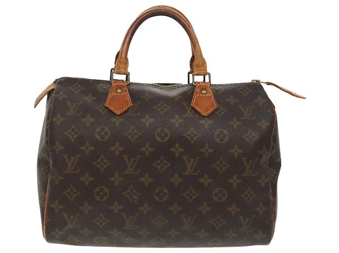 LOUIS VUITTON Borsa a mano Monogram Speedy 30 M41526 LV Auth 98694 Monogramma - vista 13