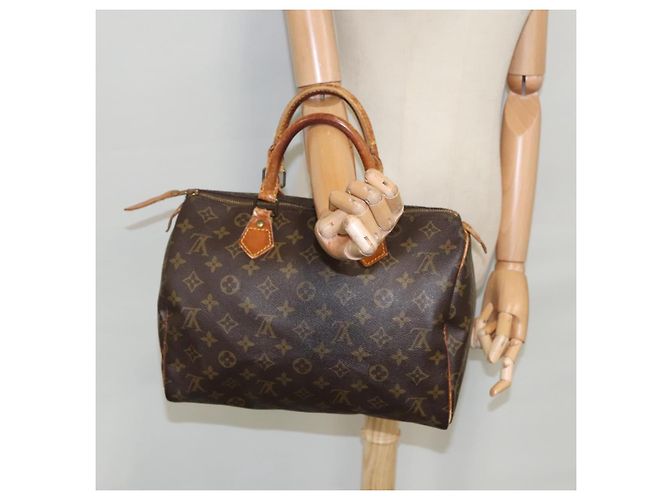 LOUIS VUITTON Borsa a mano Monogram Speedy 30 M41526 LV Auth 98694 Monogramma - vista 24