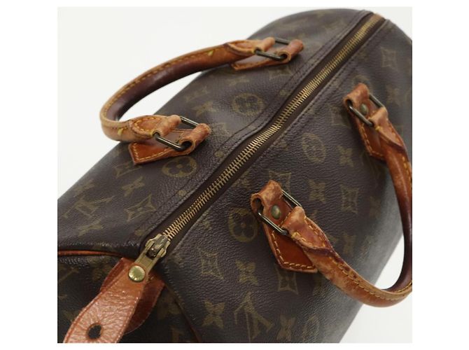 LOUIS VUITTON Borsa a mano Monogram Speedy 30 M41526 LV Auth 98694 Monogramma - vista 6