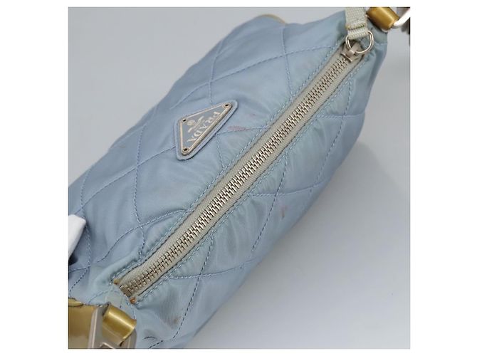PRADA Borsa a Spalla in Nylon Blu Baby Auth hk1707 Blu chiaro - vista 6
