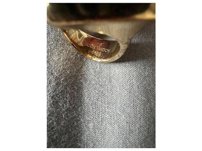 Anello Louis Vuitton Oro Acciaio D'oro - vista 5
