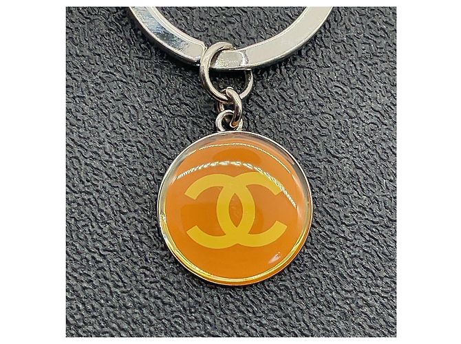 Coco Crush Portachiavi in argento Chanel Coco Mark Novelty Rouge Multicolore - vista 7