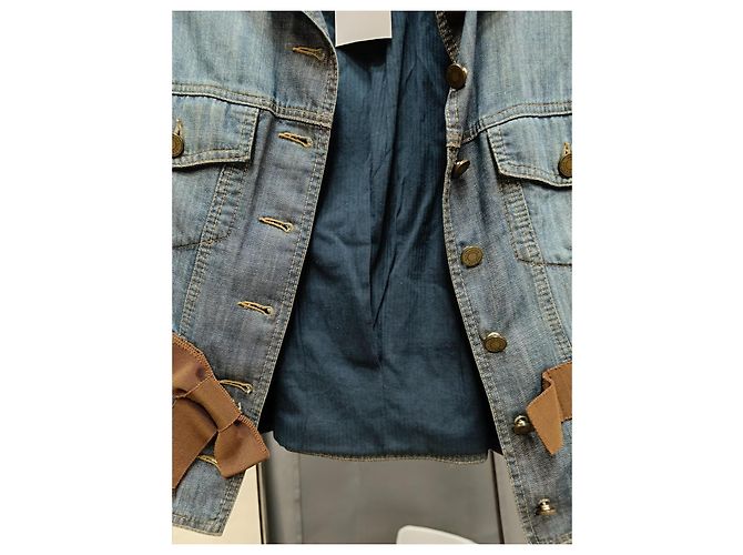Alexander McQueen Jeansjacke 2004 Mehrfarben - Ansicht 16
