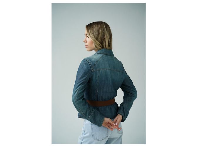 Alexander McQueen Jeansjacke 2004 Mehrfarben - Ansicht 4