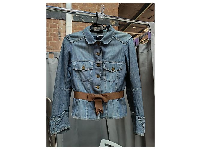 Alexander McQueen Jeansjacke 2004 Mehrfarben - Ansicht 7