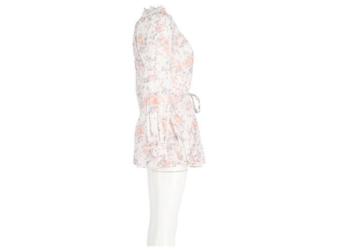 Vestido Mini Off The Shoulder Ragtime de Maje en Algodón con Estampado Floral - vista 3