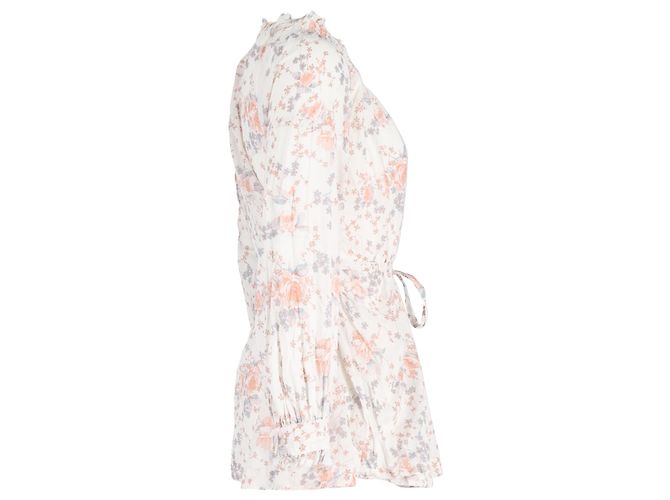Vestido Mini Off The Shoulder Ragtime de Maje en Algodón con Estampado Floral - vista 4