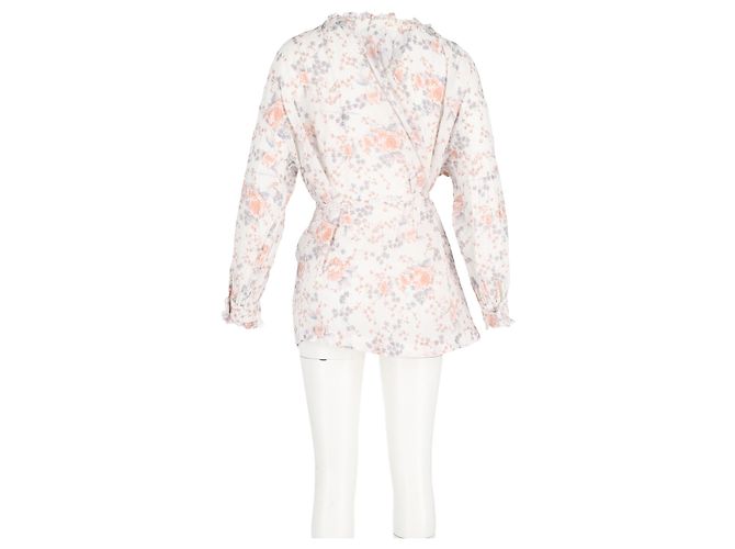 Vestido Mini Off The Shoulder Ragtime de Maje en Algodón con Estampado Floral - vista 6