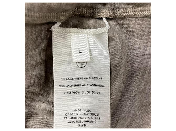 Theory Der Rollkragenpullover aus braunem Kaschmir Rot - Ansicht 6