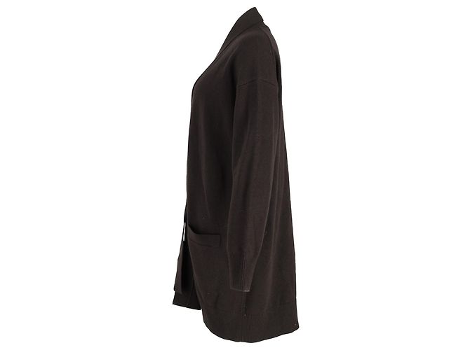 Joseph Geknöpfter Strickcardigan aus brauner Wolle - Ansicht 2