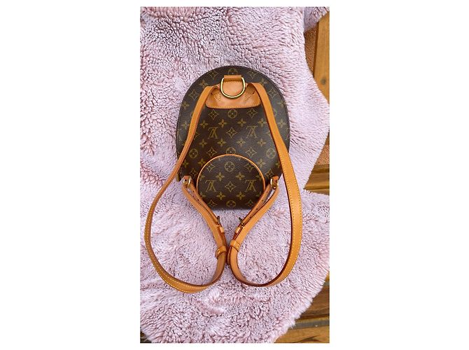 Zaino Ellipse Louis Vuitton Marrone - vista 6