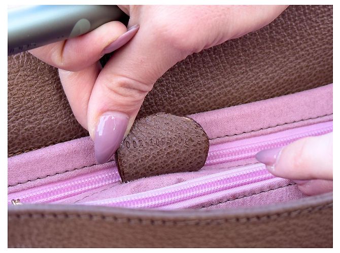 Borsa Gucci Princess Diana Pelle Scamosciata Marrone Marrone chiaro - vista 17