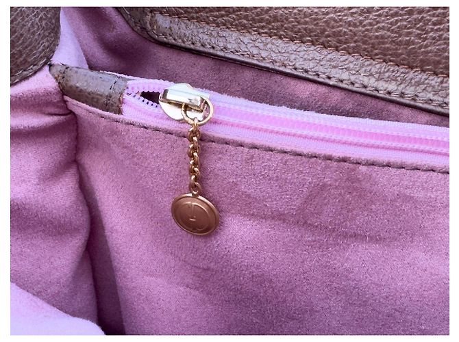 Borsa Gucci Princess Diana Pelle Scamosciata Marrone Marrone chiaro - vista 19