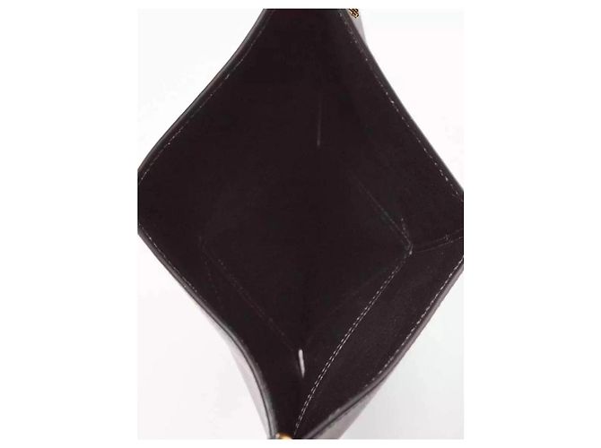 Saint Laurent Astro Borsa a Spalla in Pelle di Vitello Nera Nero - vista 7