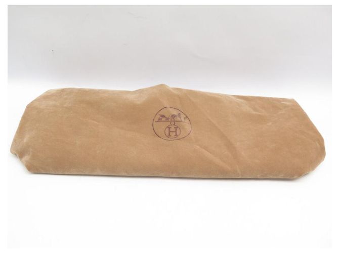 Hermès BAGAGLIO A MANO HERMES PLUME 40 CUOIO BOX NERO - vista 13