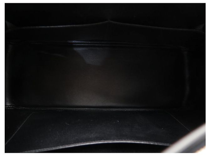Hermès BAGAGLIO A MANO HERMES PLUME 40 CUOIO BOX NERO - vista 9
