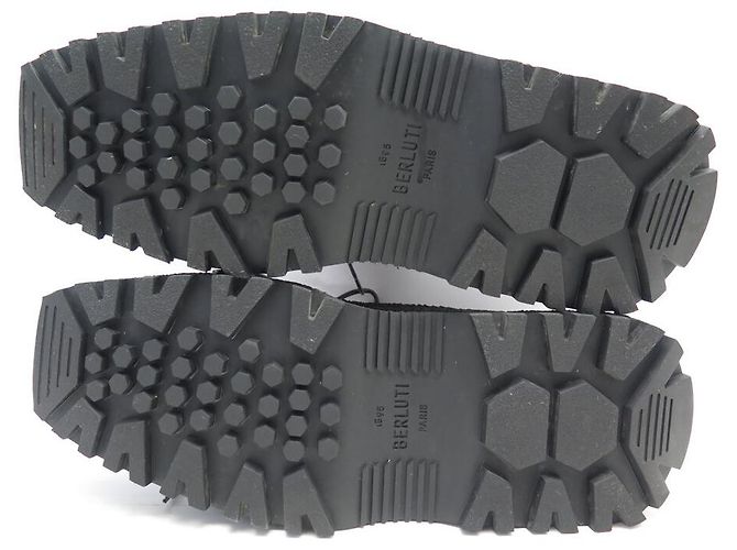 NUOVE SCARPE BERLUTI A PUNTA QUADRATA DI KRIS VAN ASSCHE 8.5 42.5 CUOIO MARRONE - vista 11