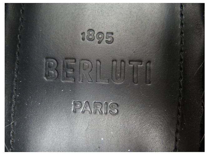 NUOVE SCARPE BERLUTI A PUNTA QUADRATA DI KRIS VAN ASSCHE 8.5 42.5 CUOIO MARRONE - vista 6