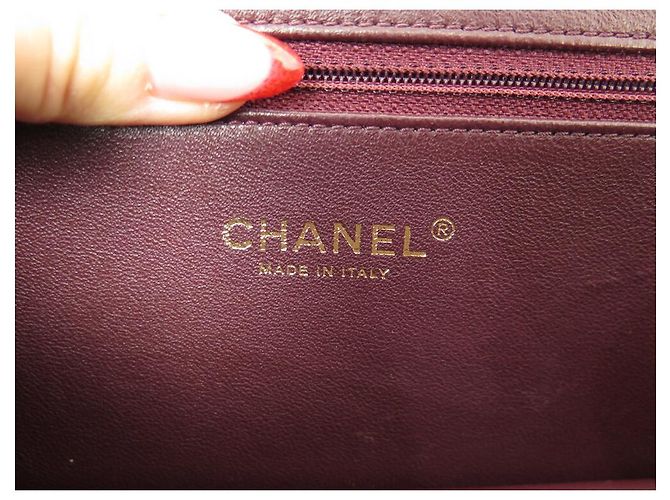 BORSA A MANO CHANEL BEAUTY LOCK IN PELLE QUILTED ROSA - vista 10