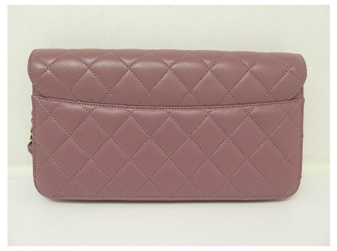 BORSA A MANO CHANEL BEAUTY LOCK IN PELLE QUILTED ROSA - vista 2