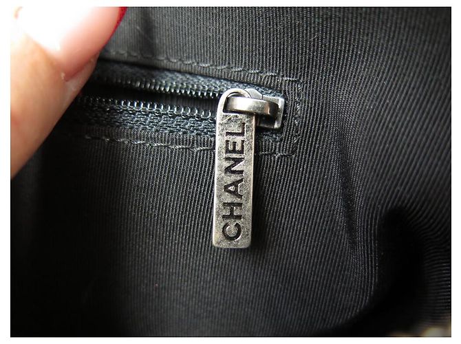 BORSA A MANO CHANEL TIMELESS JUMBO SIMPLE RABAT PELLE MATELASSÉ CAVIAR NUOVA Nero - vista 15