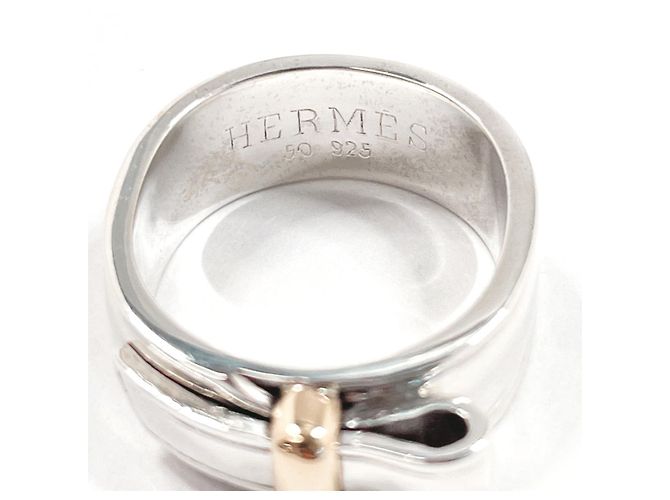 Ring Hermès Bague Hermes Artemis Argent 925 Argenté - vue 4