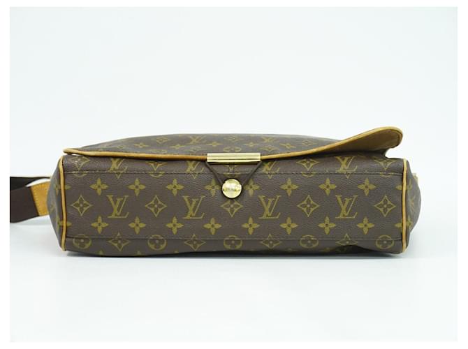 Messenger Abbesses Louis Vuitton Marrone - vista 3
