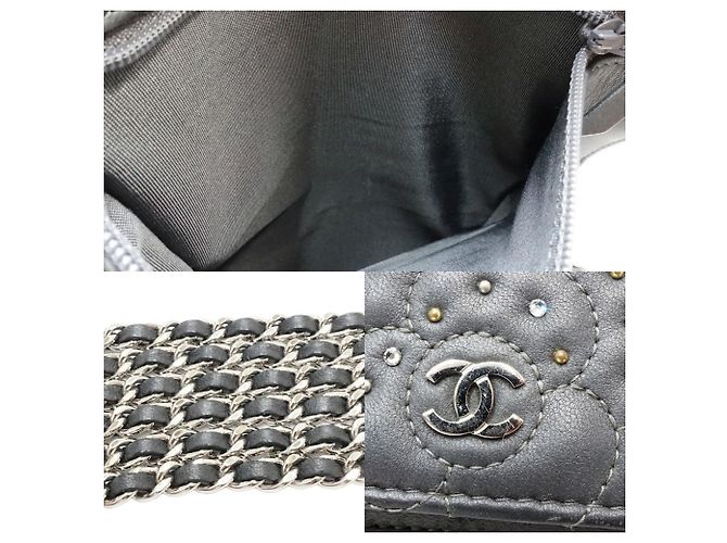 Wallet On Chain Chanel Geldbörse mit Kette Braun - Ansicht 5