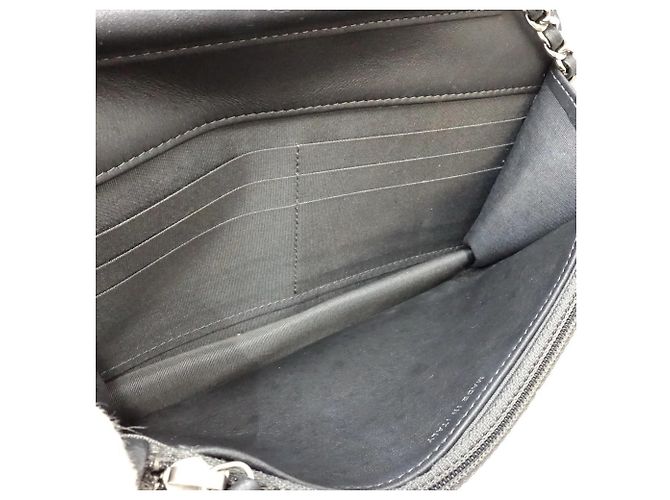 Wallet On Chain Chanel Geldbörse mit Kette Braun - Ansicht 6