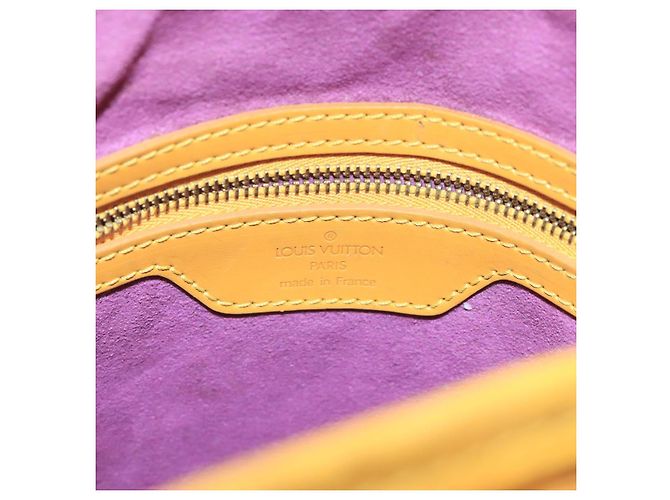 LOUIS VUITTON Borsa a Spalla Epi Bucket PM SPO Gialla LV Auth bs19641 Giallo - vista 17