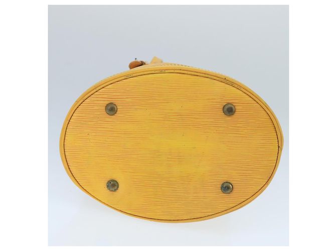 LOUIS VUITTON Borsa a Spalla Epi Bucket PM SPO Gialla LV Auth bs19641 Giallo - vista 5