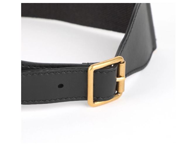 Dior Grosgrain Logo Gürtel Schwarz - Ansicht 2