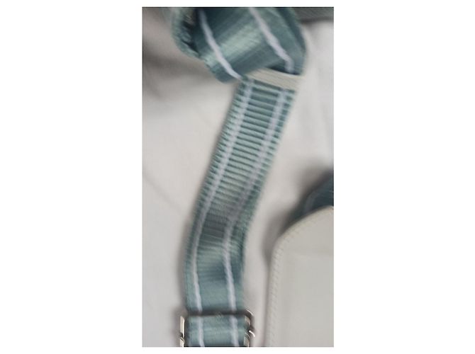 Christian Dior Borsa a Spalla Tela e Monogramma Verde - vista 17