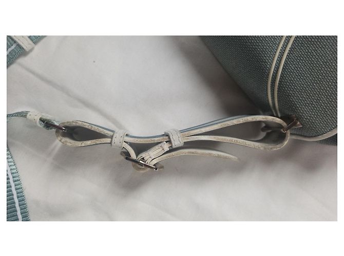 Christian Dior Borsa a Spalla Tela e Monogramma Verde - vista 24